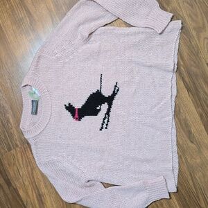 Wooden Ships Ski Bunny Cropped Crew Sweater - XS/S